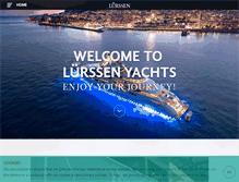 Tablet Screenshot of lurssen.com